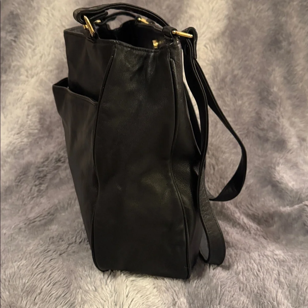 Etienne Aigner Vintage Black Shoulder Bag EUC 1980’s - Picture 11 of 12